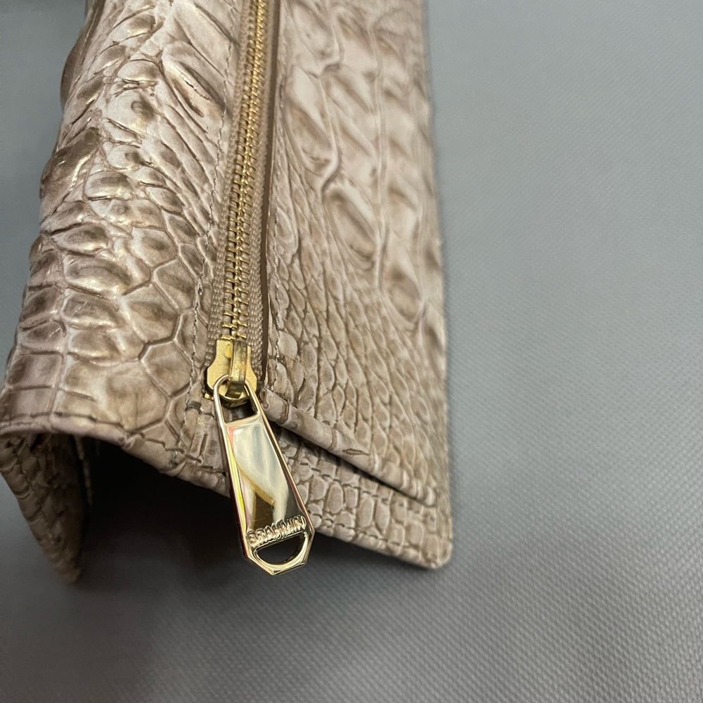Brahmin Champagne Snap Wallet